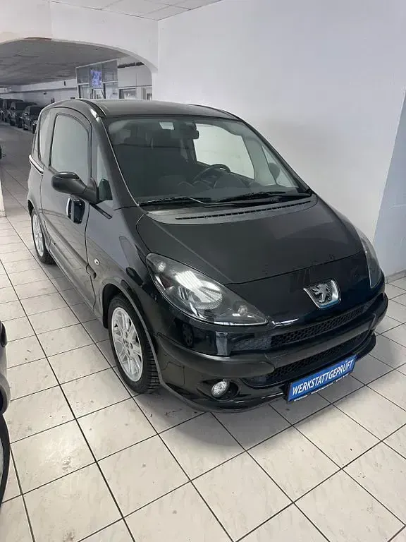Gebraucht Peugeot 1007 109 PS (80 kW) 2006 Schwarz Van / Kleinbus
