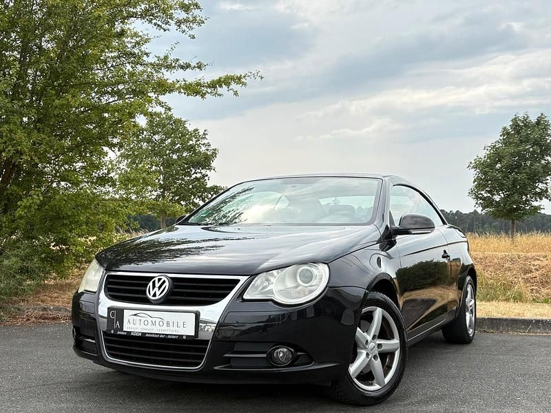 Schwarz Gebraucht 2007 VW Eos Cabrio | 1.890 € (Superpreis) - Bild 1/4