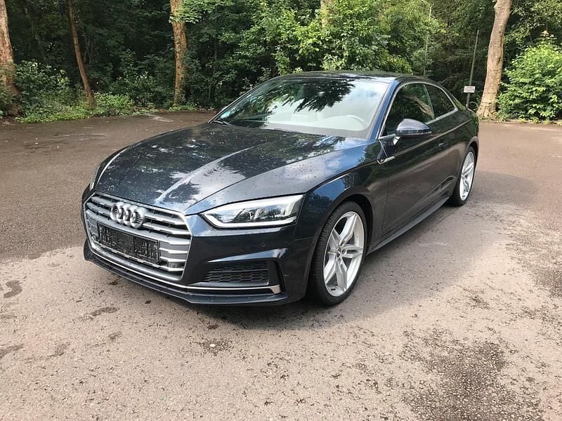 Blau Gebraucht 2017 Audi A5 S-Line Coupé | 18.500 € (Guter Preis) - Bild 1/4