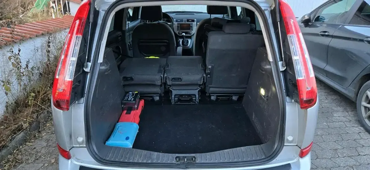 Gebraucht Ford C-MAX 125 PS (91 kW) 2009 Grau Van / Kleinbus