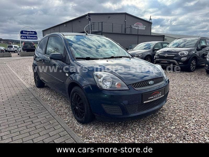 Gebraucht Ford Fiesta Style 69 PS (50 kW) 2008 Blau Kleinwagen