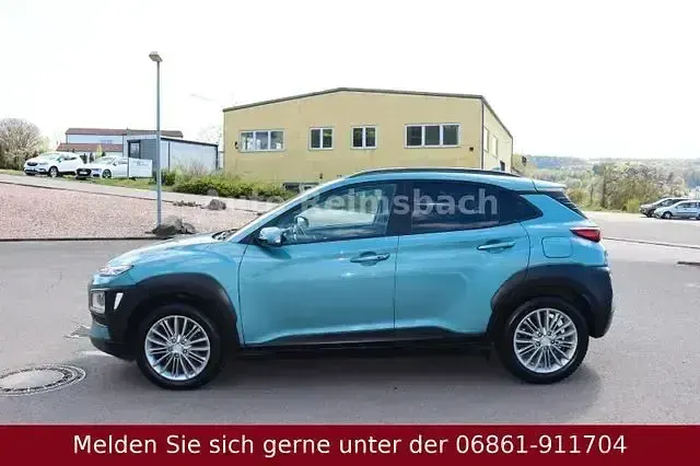 Gebraucht Hyundai Kona 120 PS (88 kW) 2021 Blau SUV