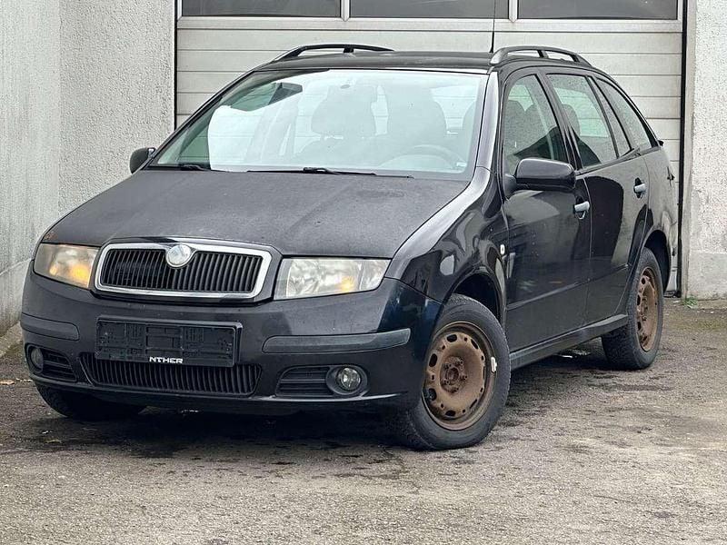 Schwarz Gebraucht 2006 Skoda Fabia Ambiente Kleinwagen | 290 € (Superpreis) - Bild 1/4