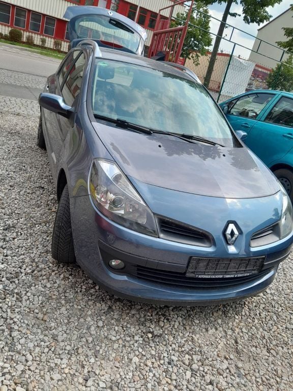 Blau Gebraucht 2009 Renault Clio II Authentique Limousine | 999 € (Superpreis) - Bild 1/4