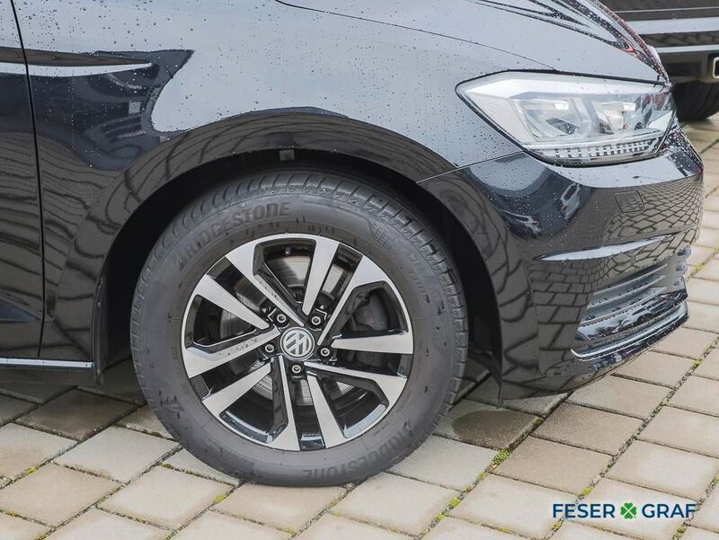 Gebraucht VW Touran Comfortline 150 PS (110 kW) 2020 Schwarz Van / Kleinbus