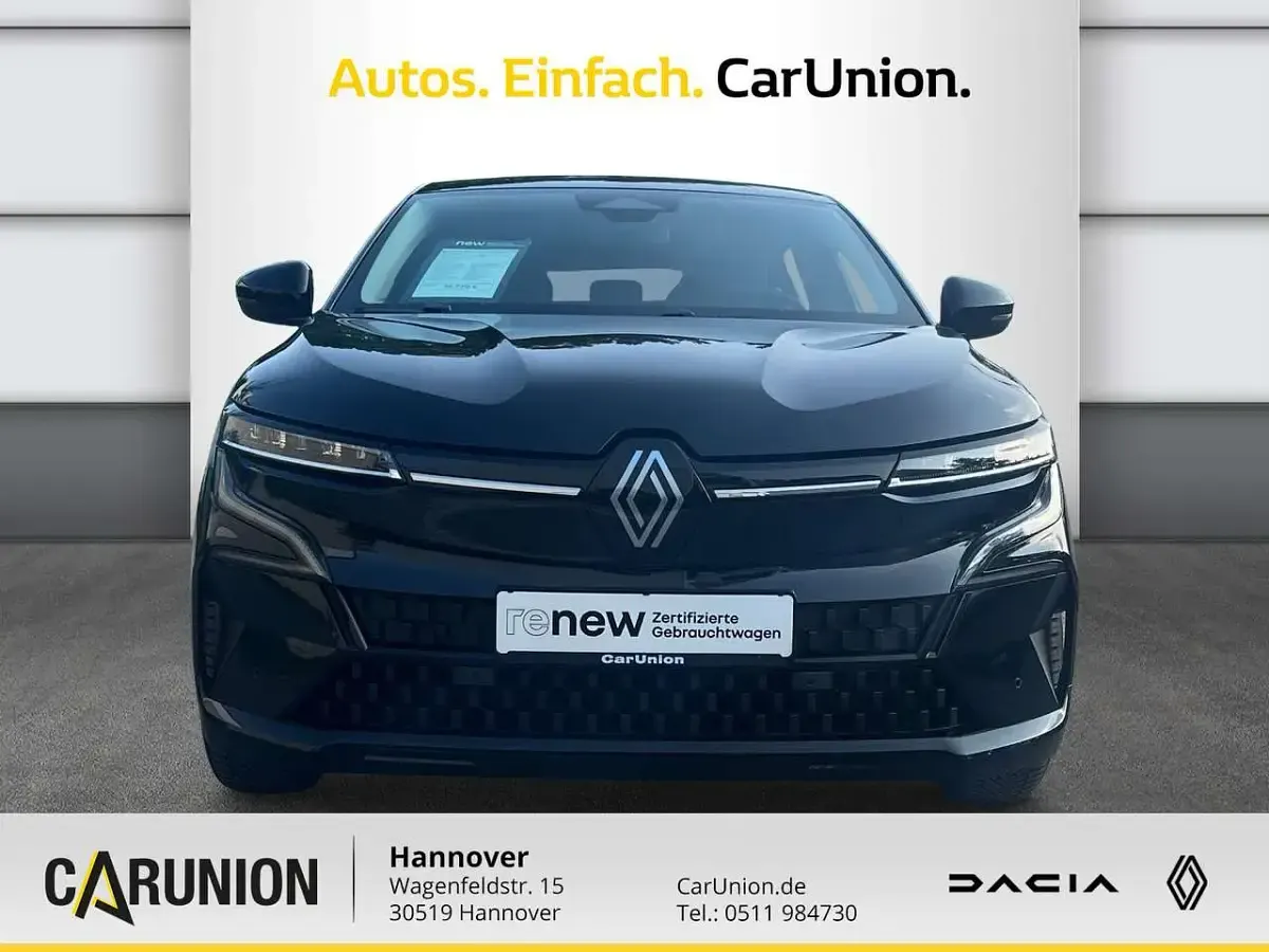 Gebraucht Renault Megane E-Tech Evolution 160 kW (218 PS) 2023 Schwarz Limousine