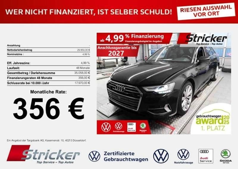 Gebraucht Audi A6 Sport 204 PS (150 kW) 2022 Mythosschwarz metallic (metallic) Kombi