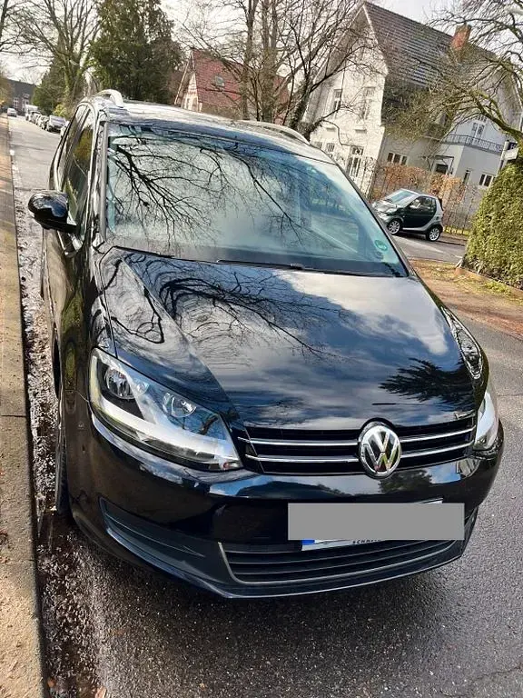 Gebraucht VW Sharan IQ Drive 177 PS (130 kW) 2019 Schwarz Van / Kleinbus