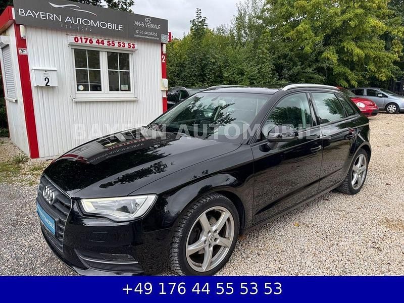 Schwarz Gebraucht 2015 Audi A3 Sportback Ambition Limousine | 10.500 € (Guter Preis) - Bild 1/4