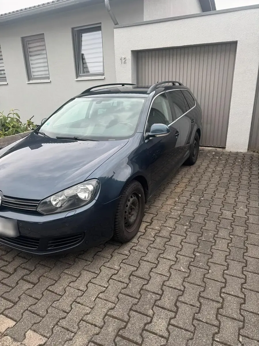 Gebraucht VW Golf VI 122 PS (89 kW) 2010 Blau Kombi