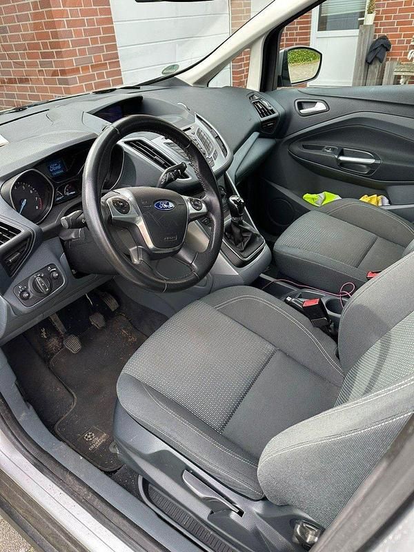 Gebraucht Ford Grand C-Max 105 PS (77 kW) 2012 Silber Van / Kleinbus
