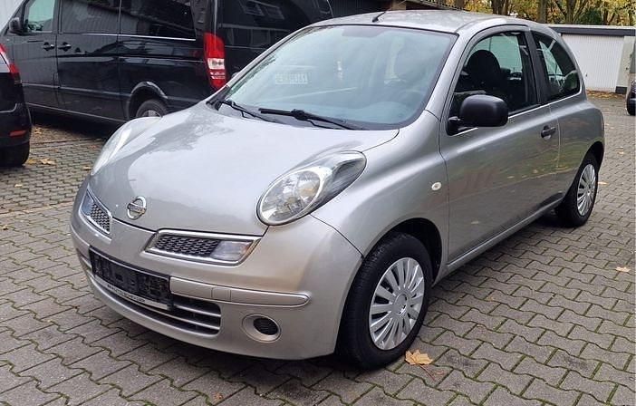 Silber Gebraucht 2010 Nissan Micra Kleinwagen | 1.690 € (Teuer) - Bild 1/4