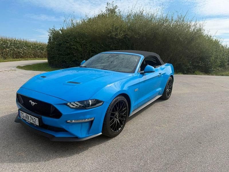 Blau Gebraucht 2023 Ford Mustang GT Cabrio | 45.990 € (Guter Preis) - Bild 1/4
