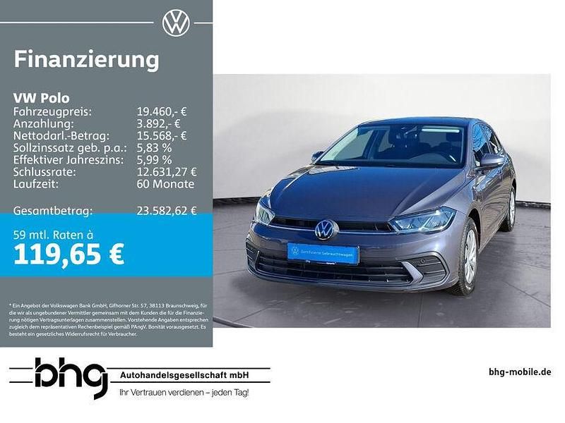 Gebraucht VW Polo Life 95 PS (69 kW) 2025 Grau Kleinwagen