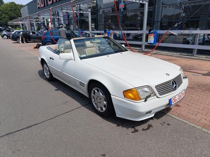 Gebraucht Mercedes SL500 320 PS (235 kW) 1994 Weiß Cabrio