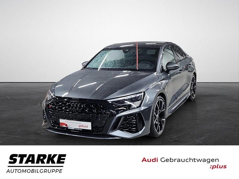 Pantherschwarz kristalleffekt Gebraucht 2020 Audi RS3 Comfort Limousine | 54.930 € (Guter Preis) - Bild 1/3
