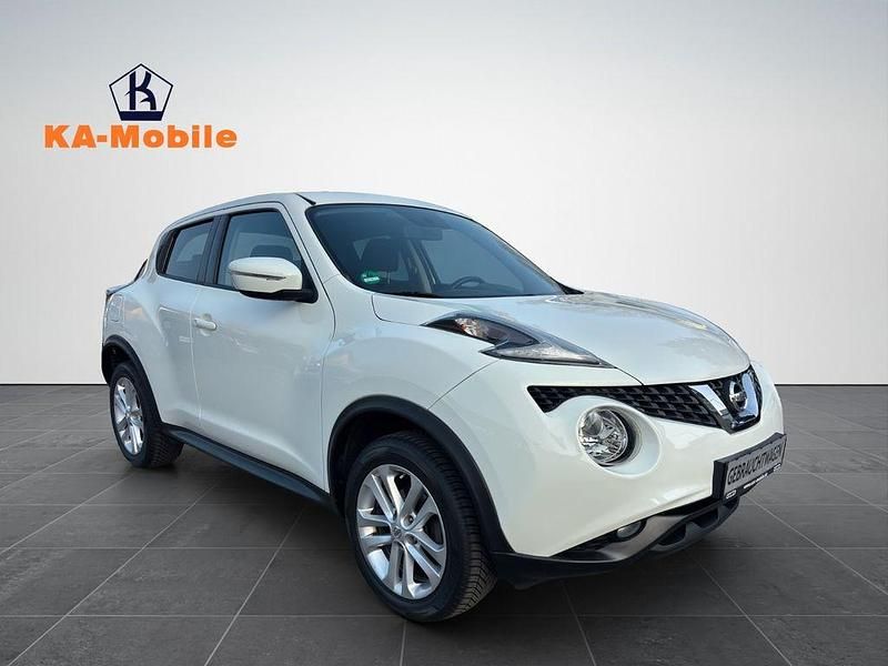 Gebraucht Nissan Juke Acenta 117 PS (86 kW) 2015 Weiß SUV