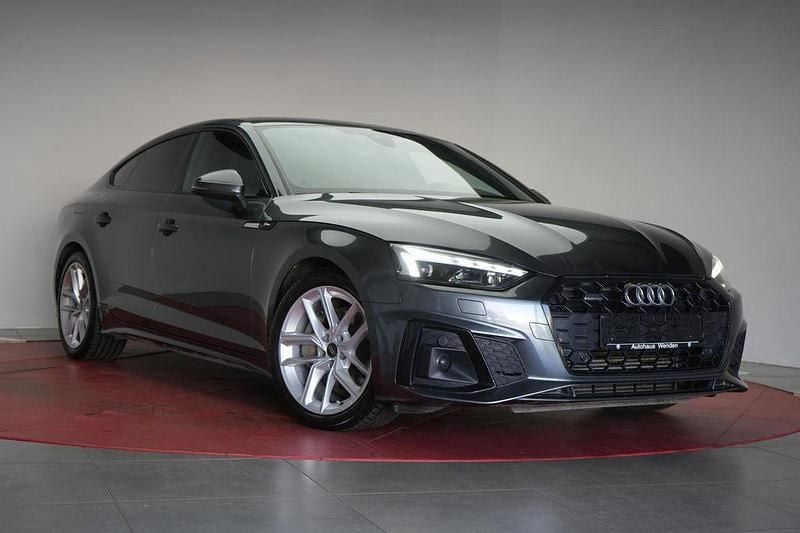 Grau Gebraucht 2021 Audi A5 S-Line Coupé | 30.950 € (Superpreis) - Bild 1/4