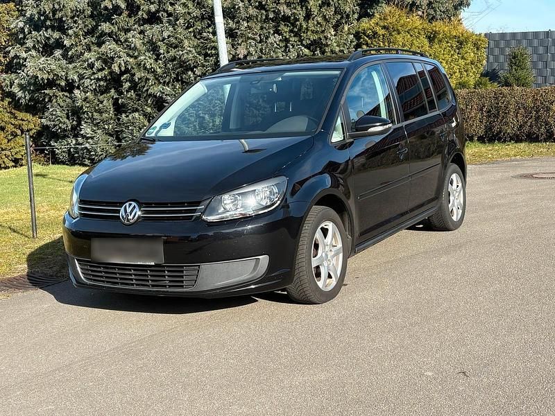 Gebraucht VW Touran 140 PS (102 kW) 2012 Schwarz Van / Kleinbus