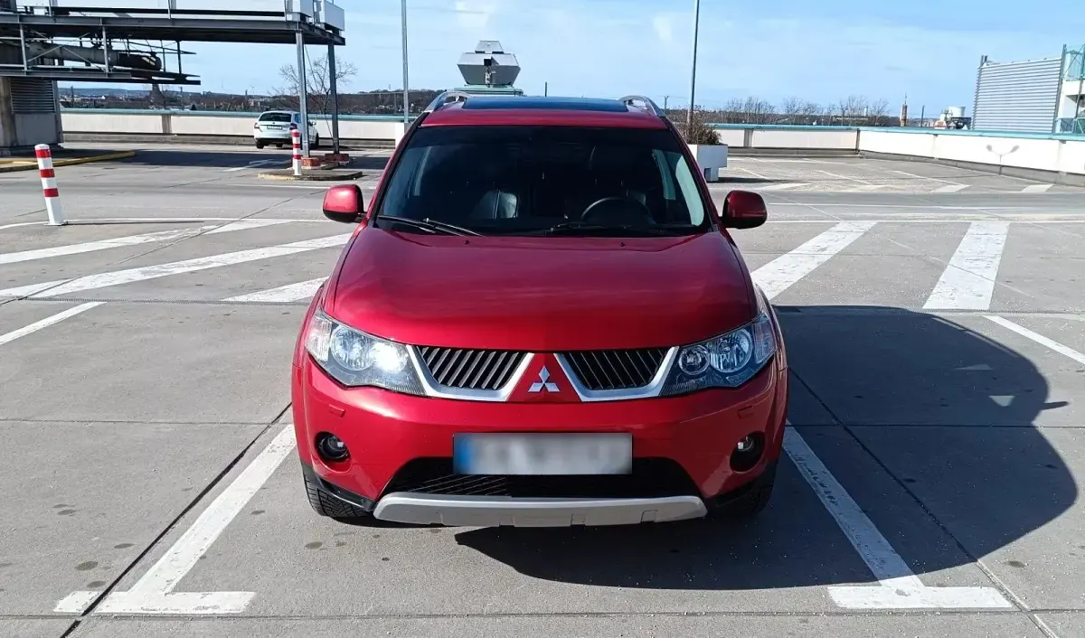Gebraucht Mitsubishi Outlander 2008 Rot SUV
