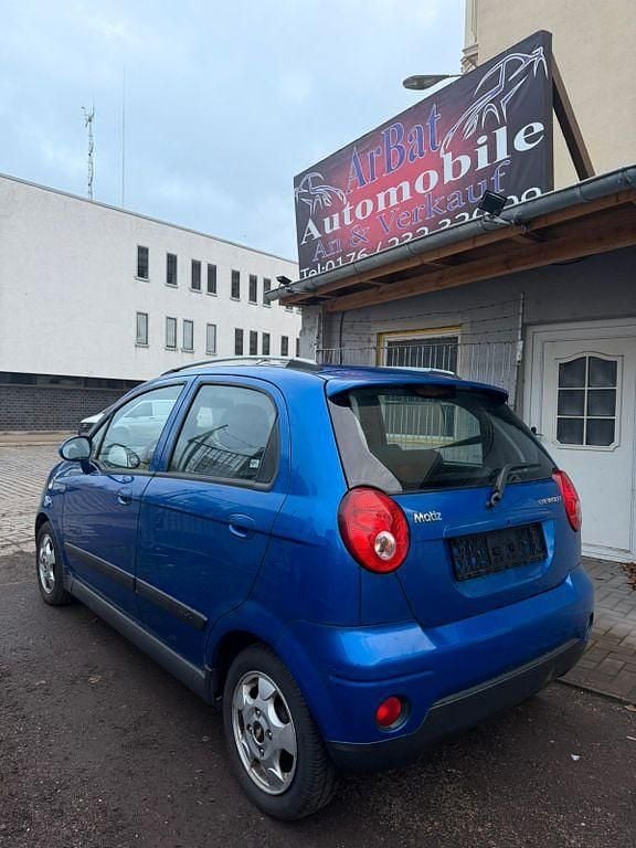 Blau Gebraucht 2007 Chevrolet Matiz SX Kleinwagen | 1.190 € (Fairer Preis) - Bild 1/4