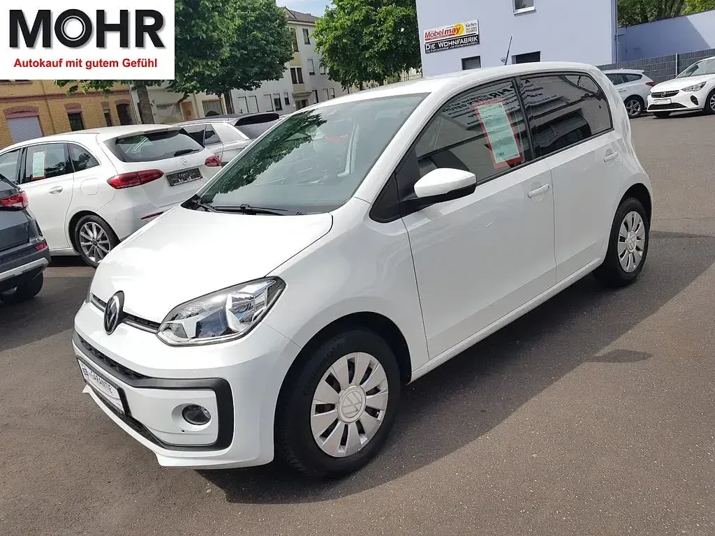 Gebraucht VW up! 65 PS (47 kW) 2021 Weiß Kleinwagen