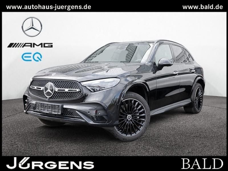 Obsidianschwarz metallic Gebraucht 2024 Mercedes GLC400d AMG SUV | 64.490 € (Fairer Preis) - Bild 1/4