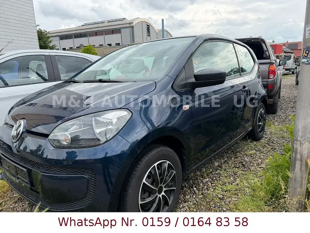 Gebraucht VW up! take up! 60 PS (44 kW) 2015 Blau Kleinwagen