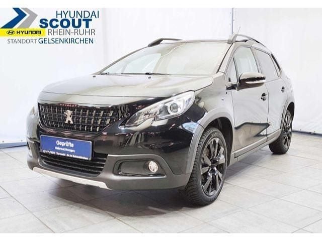 Schwarz Gebraucht 2018 Peugeot 2008 GT-line SUV | 15.970 € - Bild 1/4