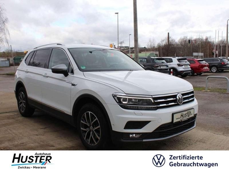 Pure white 6493 Gebraucht 2020 VW Tiguan Allspace Comfortline SUV | 26.995 € (Fairer Preis) - Bild 1/4