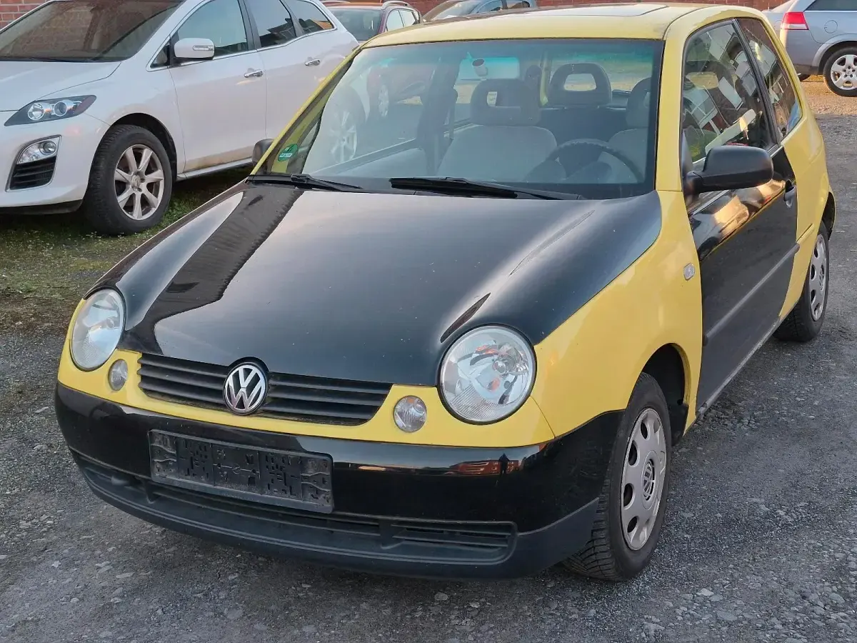 Gebraucht VW Lupo 75 PS (55 kW) 2000 Gelb Kleinwagen
