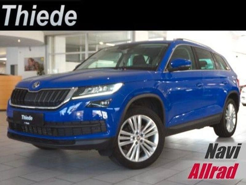 Energy blau Gebraucht 2020 Skoda Kodiaq Sport SUV | 25.750 € (Superpreis) - Bild 1/3