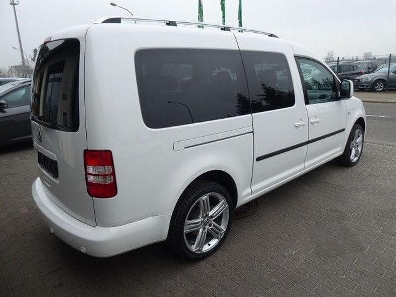 Gebraucht VW Caddy Maxi Highline 105 PS (77 kW) 2012 Weiß Van / Kleinbus