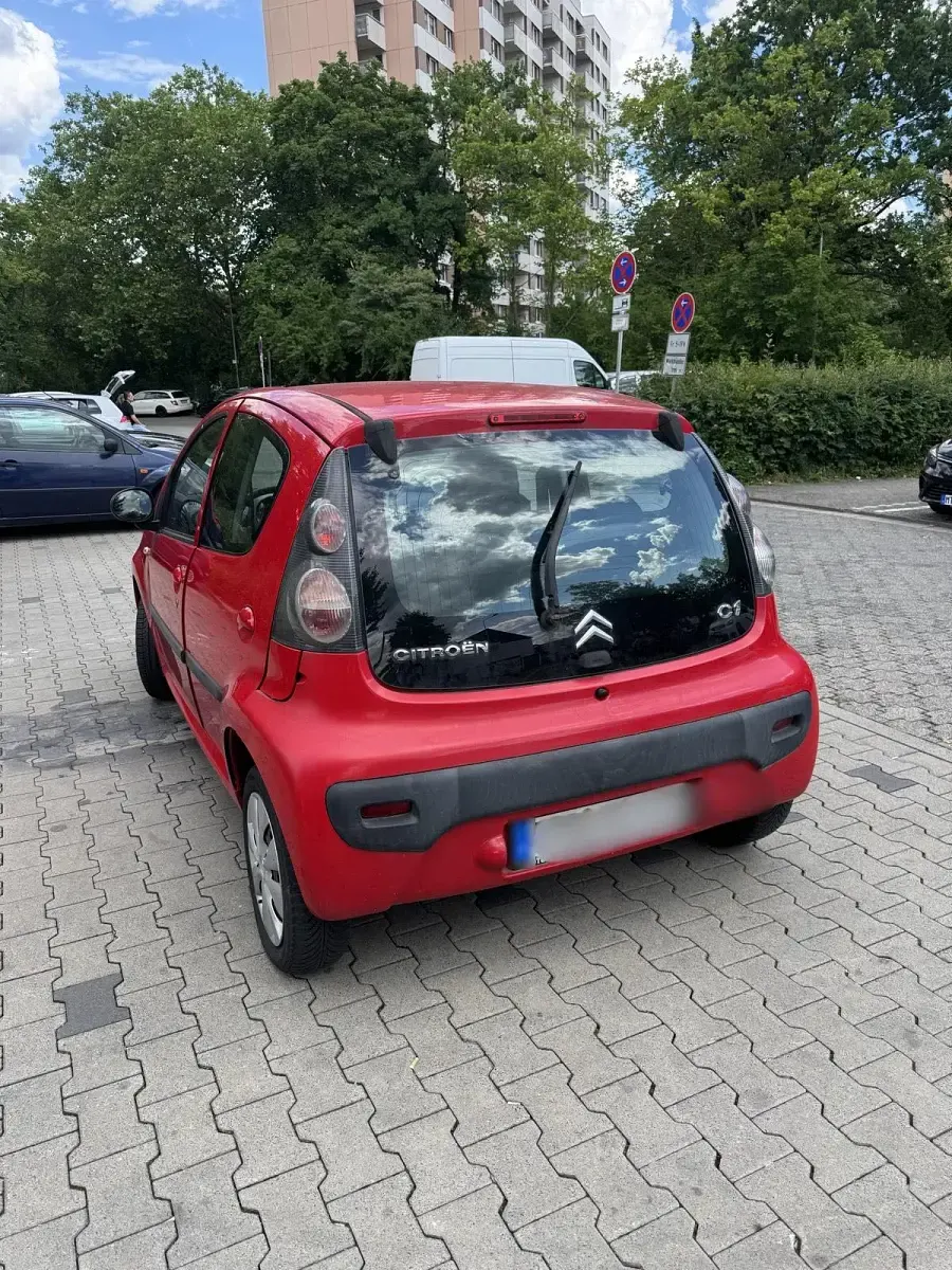 Gebraucht Citroën C1 68 PS (50 kW) 2009 Rot Kleinwagen