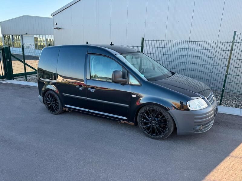 Schwarz Gebraucht 2007 VW Caddy Van / Kleinbus | 2.400 € (Superpreis) - Bild 1/4