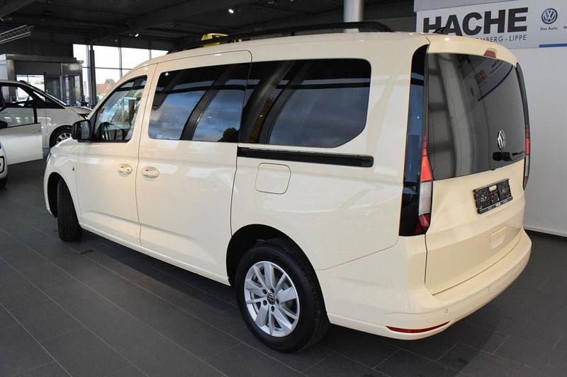 Neu VW Caddy Maxi Life 122 PS (89 kW) 2025 Hellelfenbein r1015 Van / Kleinbus