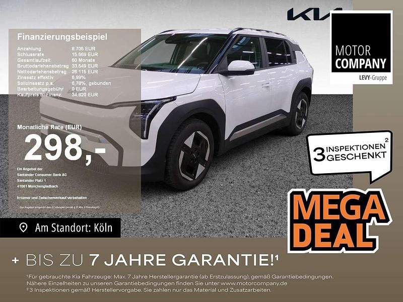 (ud) schneeweiss uni Gebraucht 2025 Kia EV3 Earth SUV | 34.820 € (Superpreis) - Bild 1/4