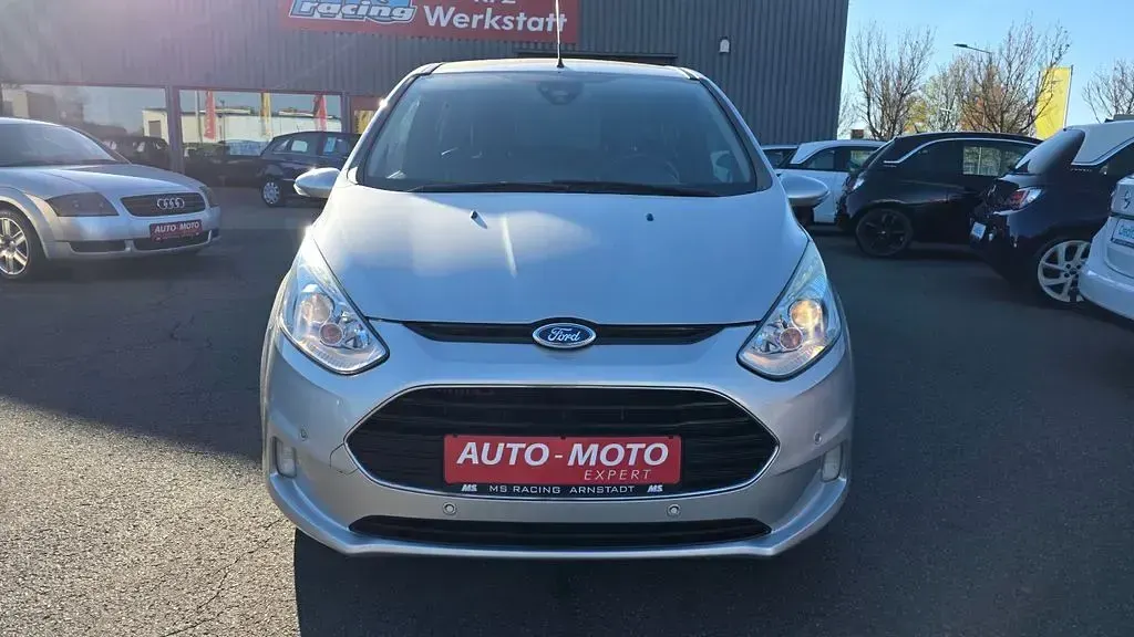 Gebraucht Ford B-MAX Titanium 125 PS (91 kW) 2013 Silber Van / Kleinbus