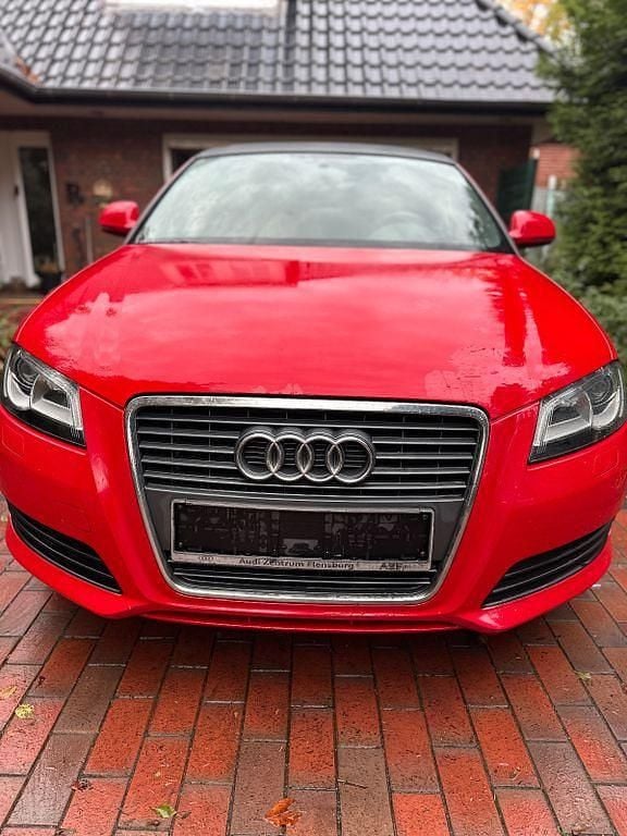 Rot Gebraucht 2009 Audi A3 Cabriolet Ambition Cabrio | 6.500 € (Etwas zu teuer) - Bild 1/4