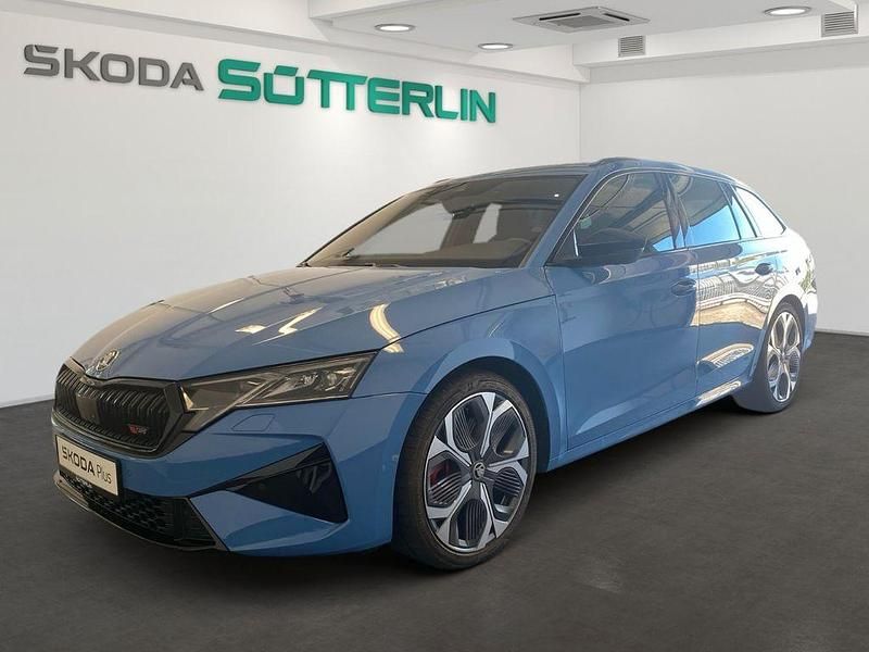Blau Neu 2025 Skoda Octavia RS Kombi | 48.370 € (Teuer) - Bild 1/4