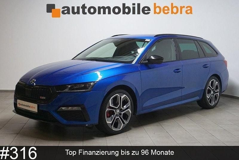 Blau Gebraucht 2021 Skoda Octavia RS Limousine | 31.490 € (Fairer Preis) - Bild 1/4