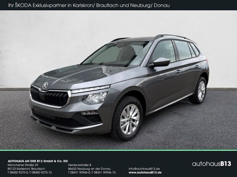 Graphitegrau metallic Neu 2025 Skoda Kamiq Selection SUV | 26.990 € (Guter Preis) - Bild 1/4