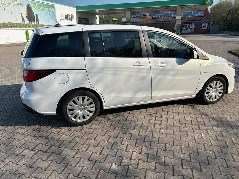 Gebraucht Mazda 5 150 PS (110 kW) 2012 Weiß Van / Kleinbus