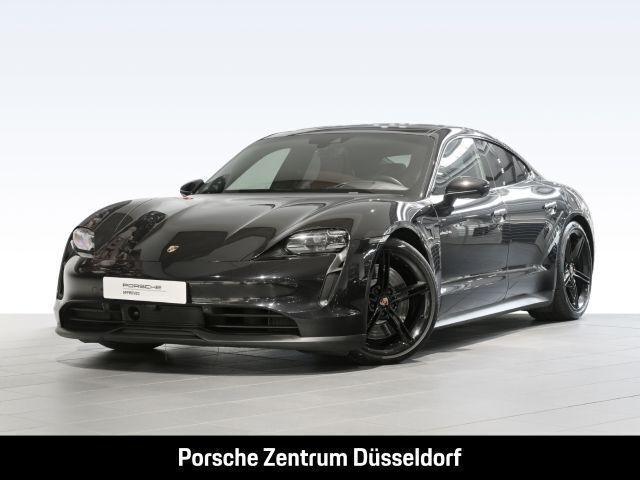Tiefschwarzmetallic Gebraucht 2021 Porsche Taycan 4S Sport Limousine | 63.290 € (Etwas zu teuer) - Bild 1/4