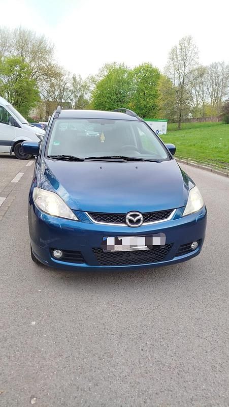 Gebraucht Mazda 5 116 PS (85 kW) 2005 Blau Van / Kleinbus