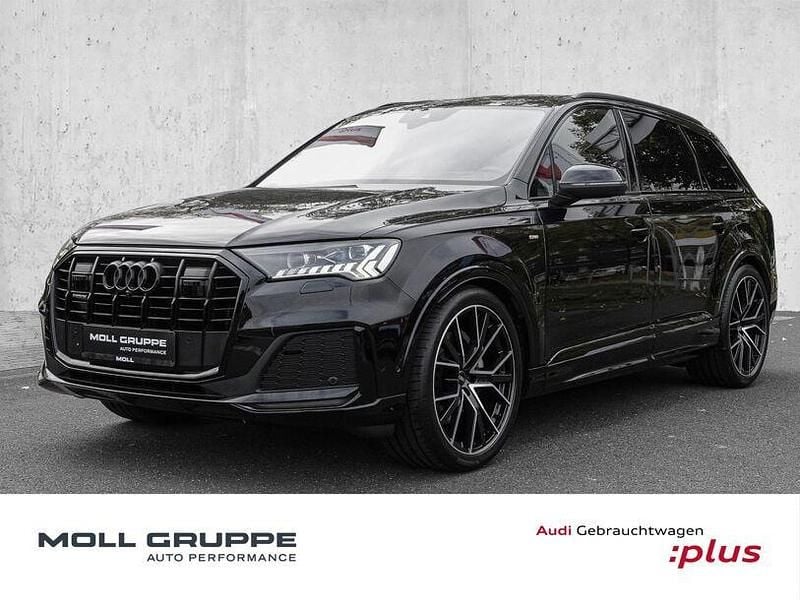 Schwarz Gebraucht 2021 Audi Q7 Ambiente SUV | 54.850 € (Fairer Preis) - Bild 1/3