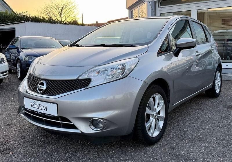 Second-hand Nissan Note Acenta 98 CP (72 kW) 2016 Argintiu Hatchback