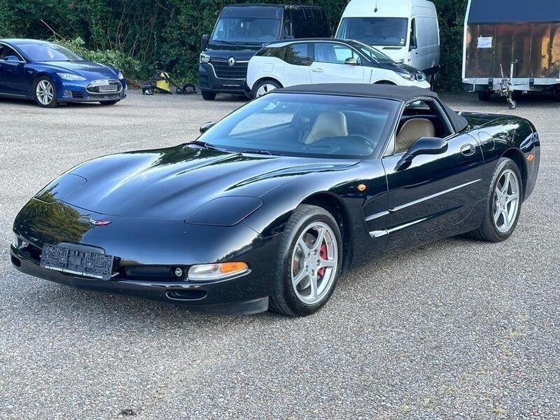 Schwarz Gebraucht 2000 Chevrolet Corvette C5 Cabrio | 22.999 € - Bild 1/4