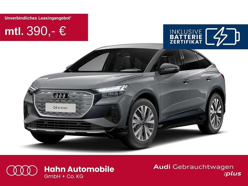 Grau Gebraucht 2025 Audi Q4 Sportback e-tron Advanced SUV | 44.930 € (Guter Preis) - Bild 1/3