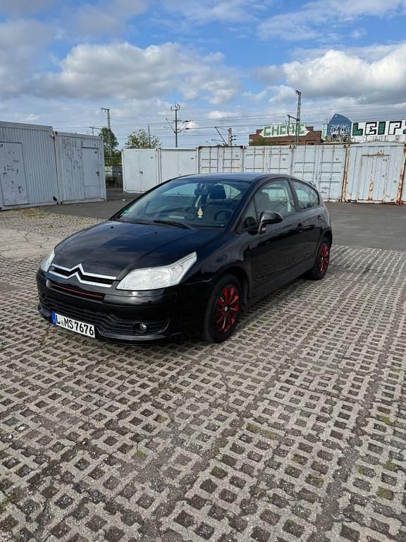 Schwarz Gebraucht 2007 Citroën C4 VTR Sport Coupé | 1.600 € (Guter Preis) - Bild 1/4